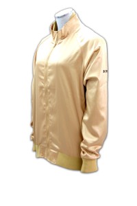 J205 風褸自製 DIY風褸 風褸設計 金色風褸 金色風衣 金色外套